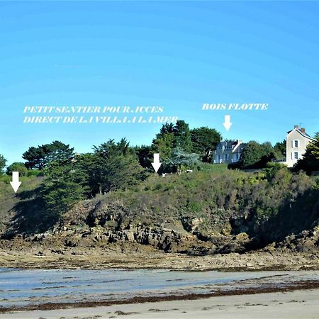 Maison Vue Exeptionnelle Sur La Mer Lancieux Exterior photo